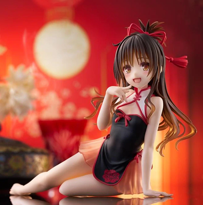 To Love-Ru Darkness Desktop Cute Mikan Yuki (Chinese Dress Ver.) Figure