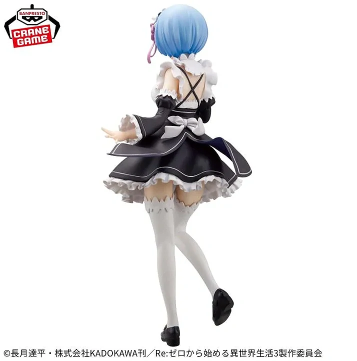 Re:Zero Starting Life in Another World Glitter & Glamours Rem (Maid Ver.)