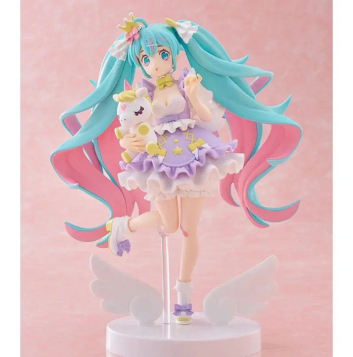 Vocaloid Tenitol Hatsune Miku (Yumekawa Princess Lavender Ver.) Figure