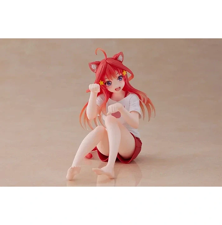 The Quintessential Quintuplets Desktop Cute - Itsuki Nanako Cat Roomwear Figure