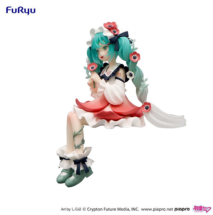 Vocaloid Hatsune Miku (Flower Fairy Anemone) Noodle Stopper Figure