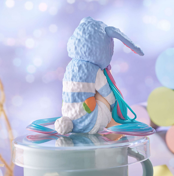 Hatsune Miku Noodle Stopper Bunny Ear Pajamas Blue Ver. Figure 