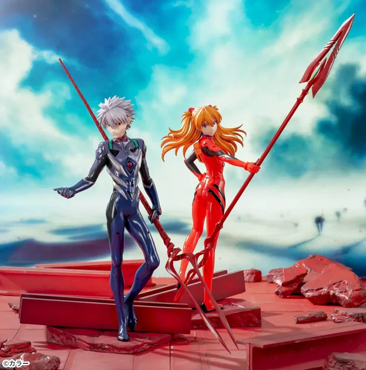 Rebuild of Evangelion Luminasta Kaworu Nagisa x Spear of Longinus Figure