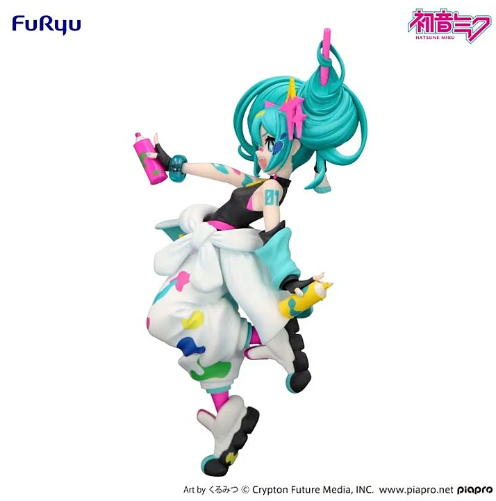 Vocaloid Trio-Try-iT Hatsune Miku (Paint Girl) Figure