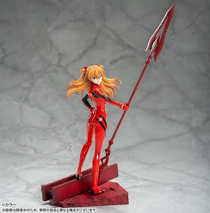 Rebuild of Evangelion Luminasta Asuka Shikinami Langley x Spear of Cassius Figure