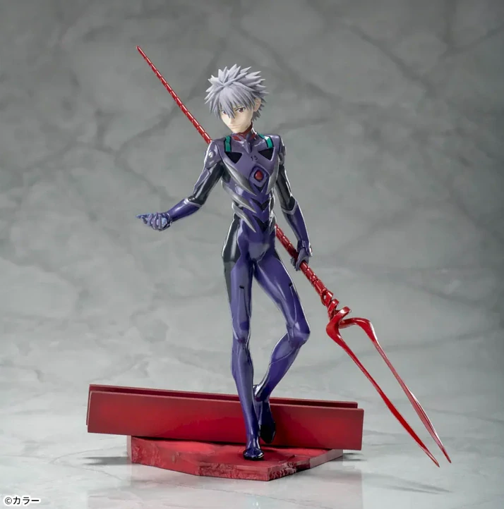 Rebuild of Evangelion Luminasta Kaworu Nagisa x Spear of Longinus Figure