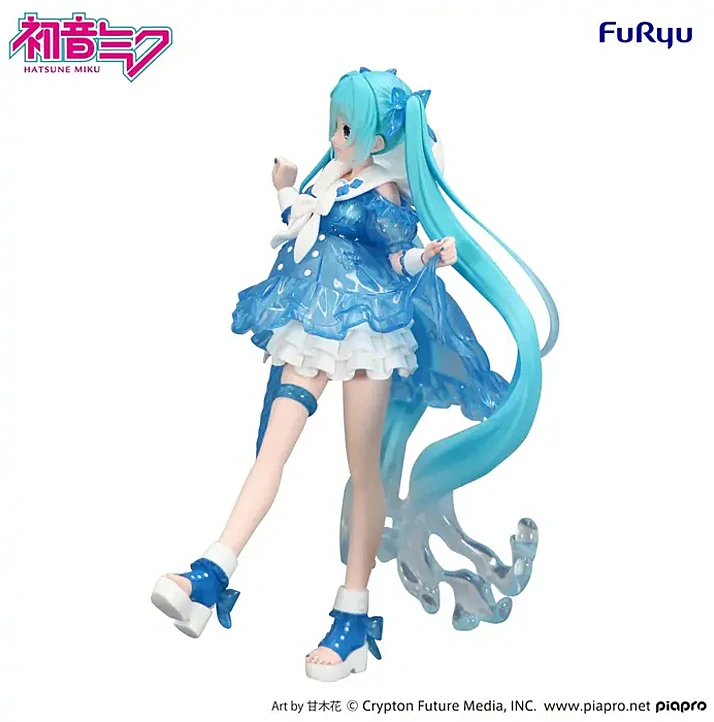 Vocaloid Trio-Try-iT Hatsune Miku (Rainy Dance) Figure