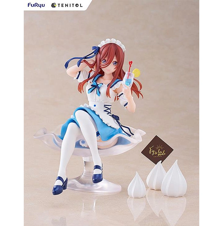 The Quintessential Quintuplets Fig à la mode Miku Figure TENITOL 