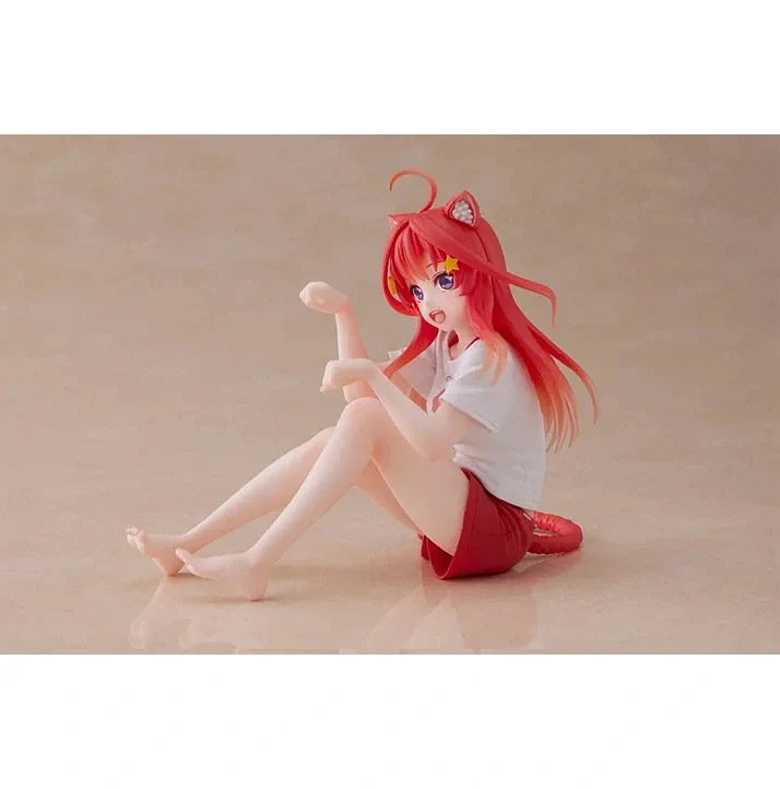 The Quintessential Quintuplets Desktop Cute - Itsuki Nanako Cat Roomwear Figure
