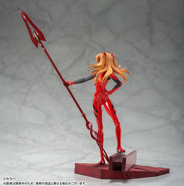 Rebuild of Evangelion Luminasta Asuka Shikinami Langley x Spear of Cassius Figure