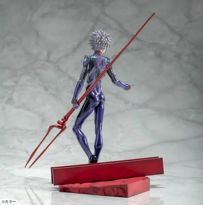 Rebuild of Evangelion Luminasta Kaworu Nagisa x Spear of Longinus Figure