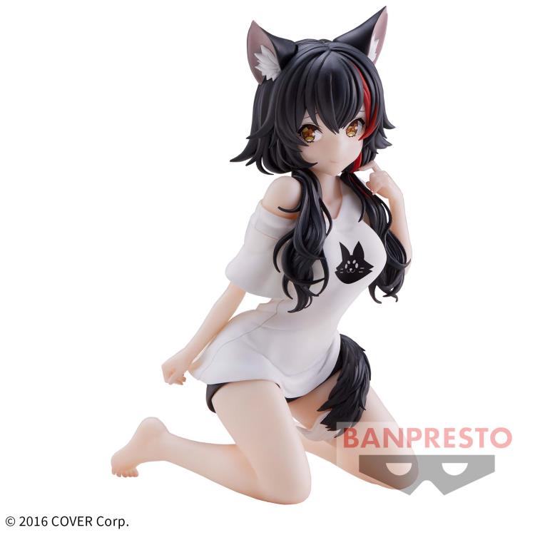 Hololive If Relax time Ookami Mio figure